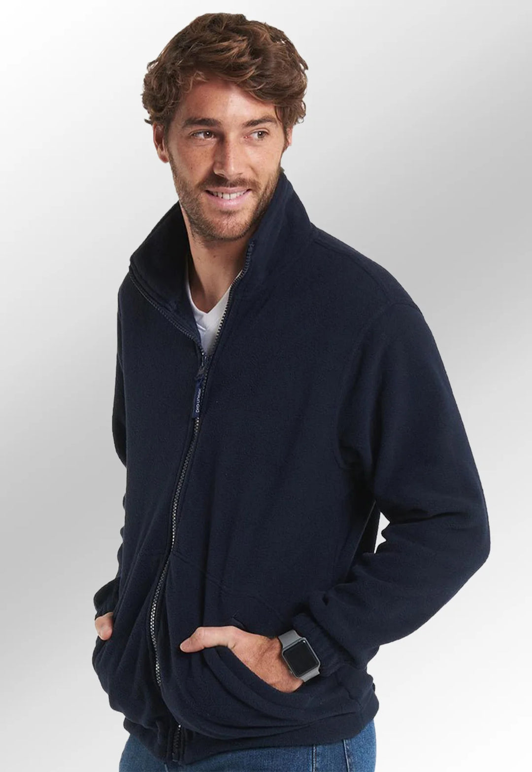 Classic Full Zip Micro Fleece Jacket - The Work Uniform Company