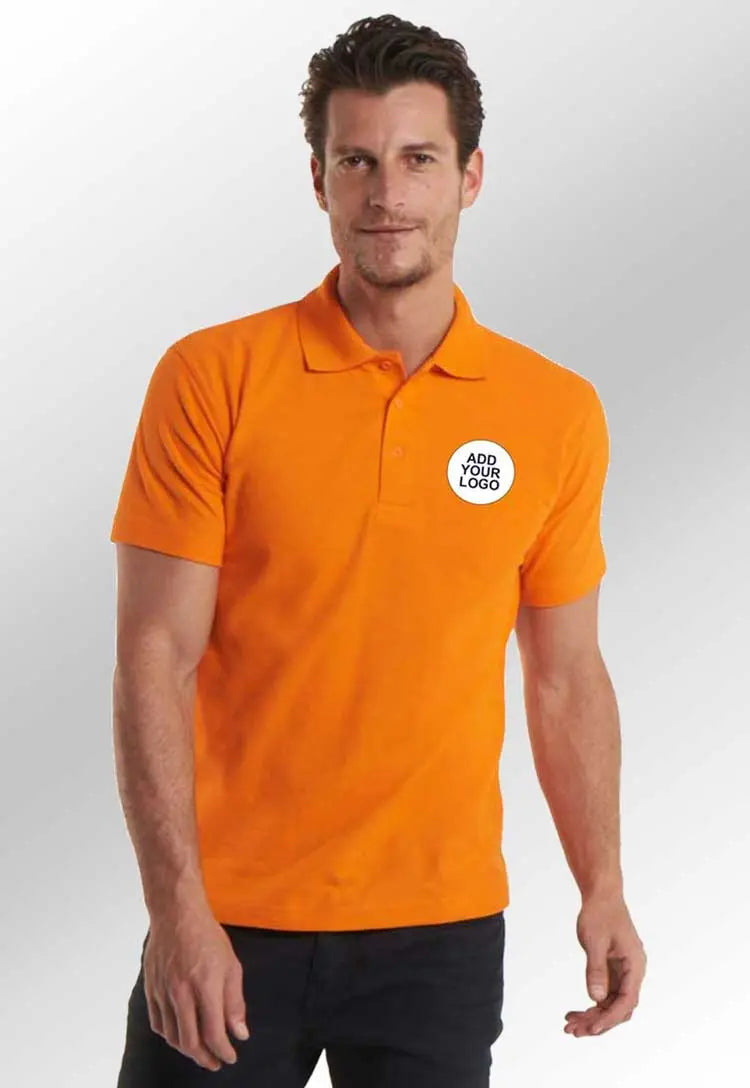 Cheap polo shirts with company logo sales