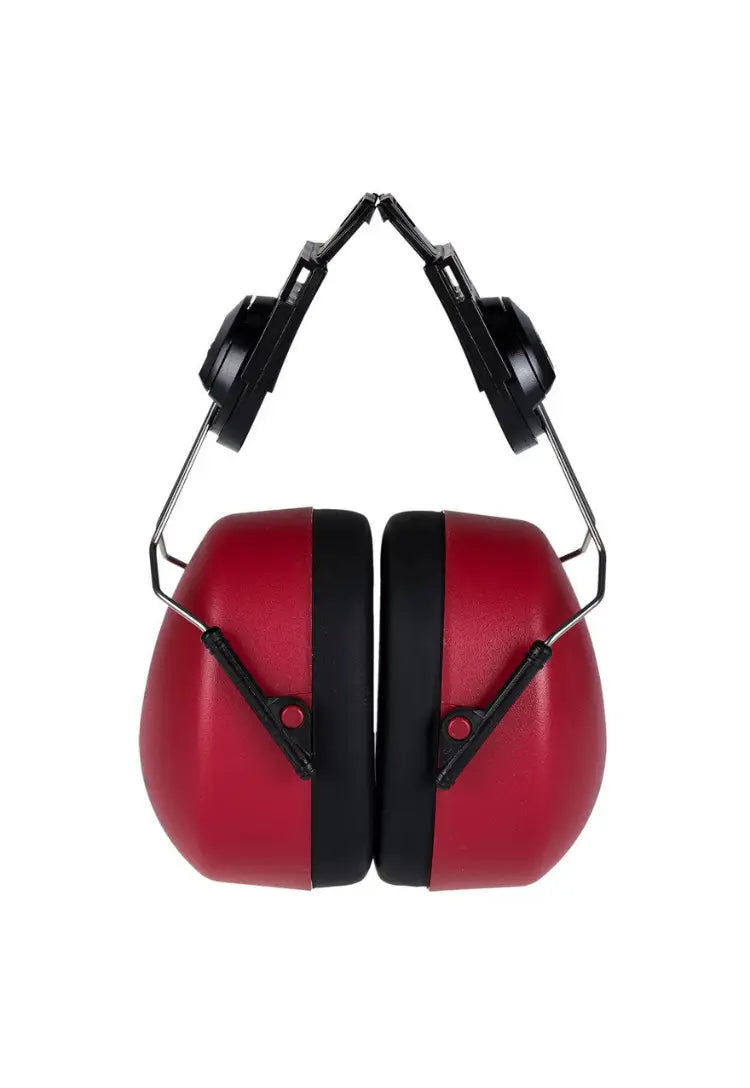 Clip On Ear Protector PW42 in Red