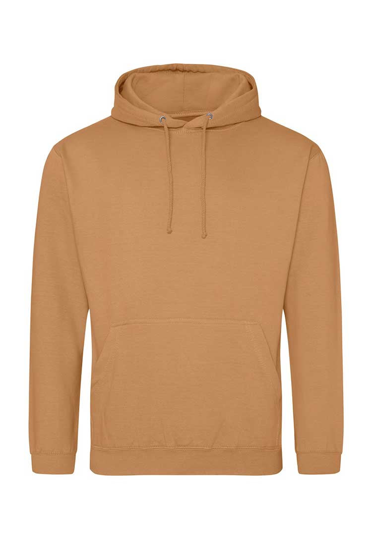 College Hoodie (White, Brown, Neutral) JH001 caramel latte