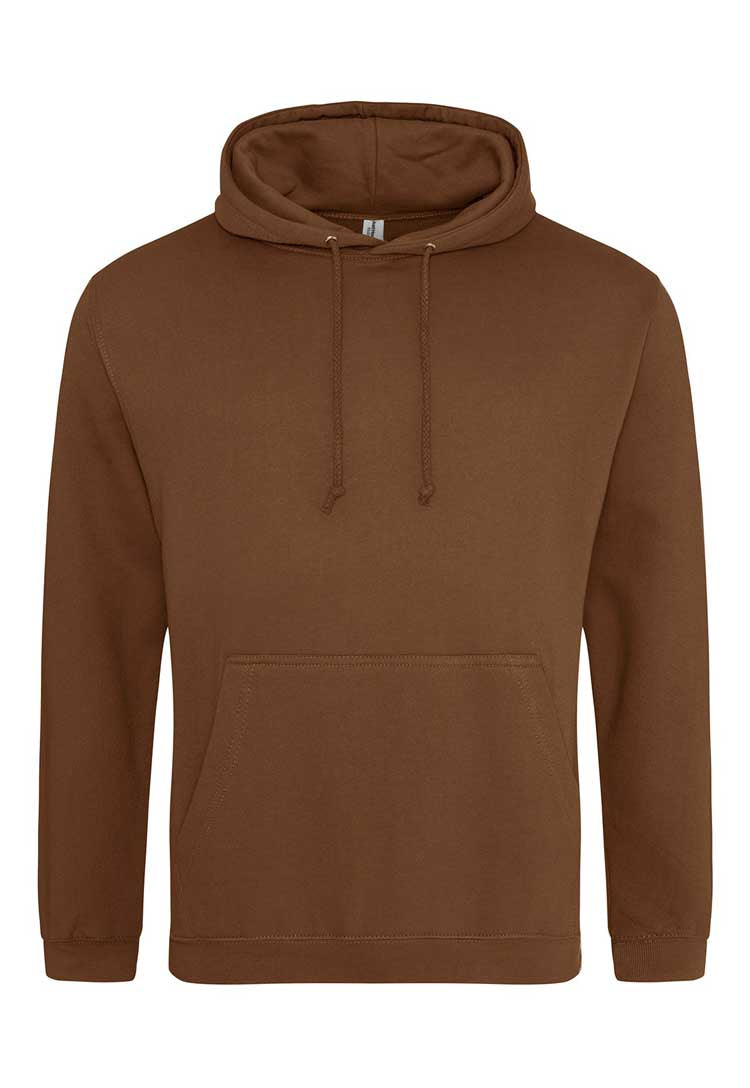 College Hoodie (White, Brown, Neutral) JH001 caramel toffee