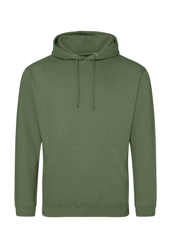 College Hoodie (Blue, Green) JH001 earthy green