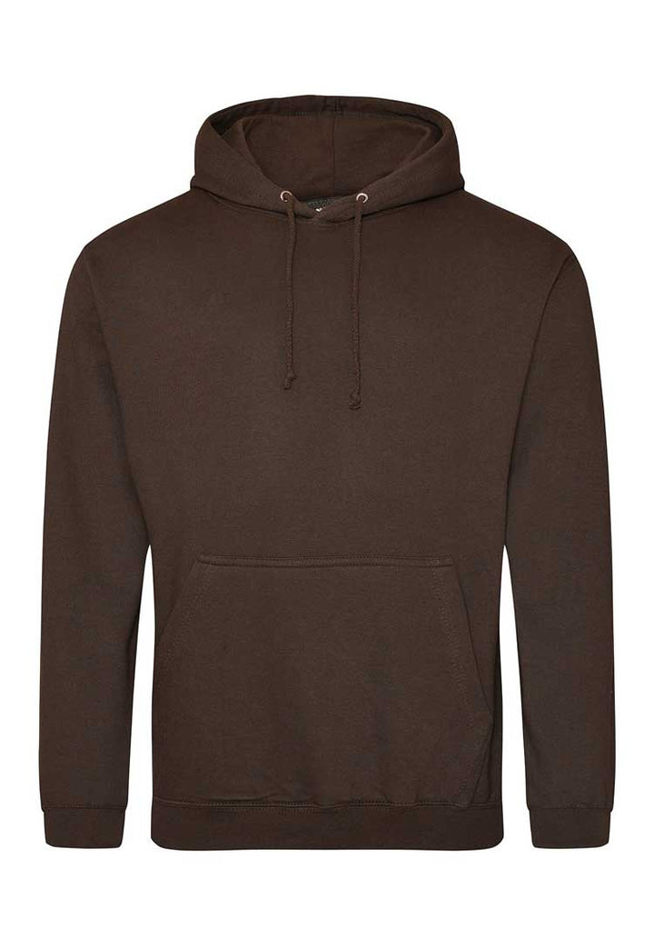 College Hoodie (White, Brown, Neutral) JH001 hot chocolate