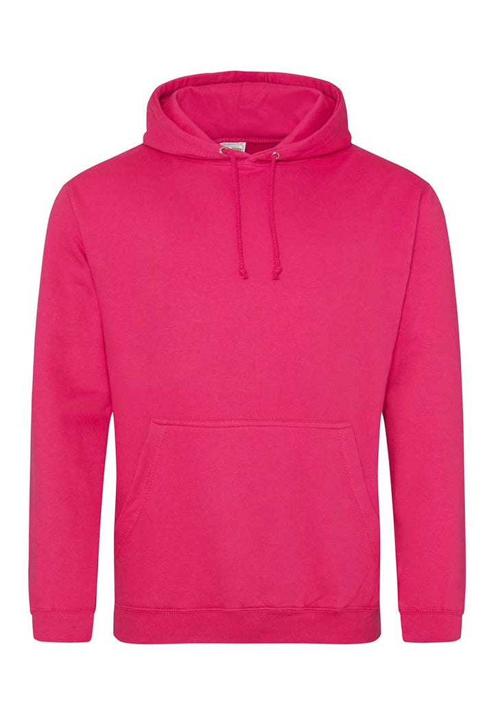 College Hoodie (Pink, Purple) JH001 hot pink