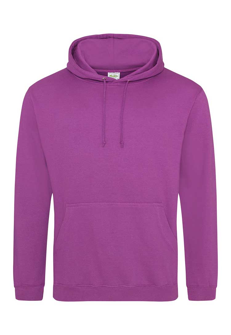 College Hoodie (Pink, Purple) JH001 magenta magic