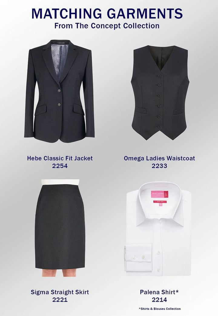 Aura Straight Leg Trousers - The Work Uniform Company