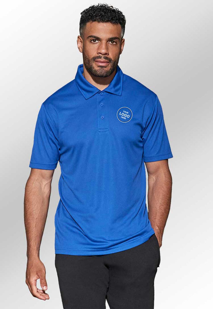 Men's Cool Polo JC040 - Bundle of 8 with Free Logos