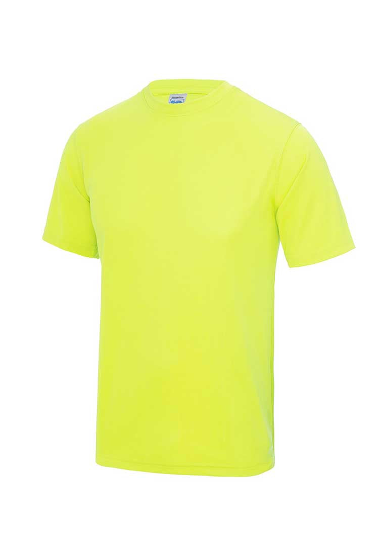 Men's Cool Tee (Red, Orange, Yellow) JC001 electric yellow