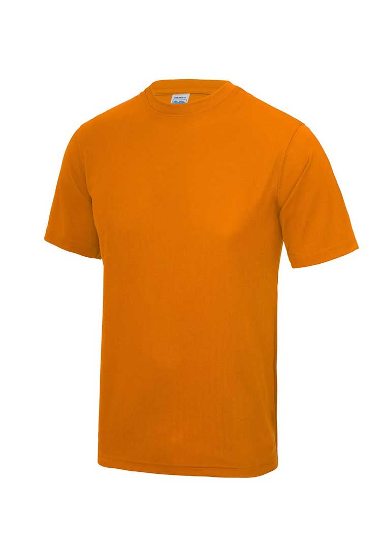 Men's Cool Tee (Red, Orange, Yellow) JC001 orange-crush