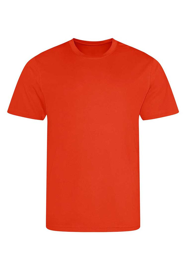 Men's Cool Tee (Red, Orange, Yellow) JC001 orange flame