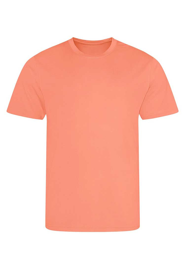 Men's Cool Tee (Red, Orange, Yellow) JC001 peach sorbet