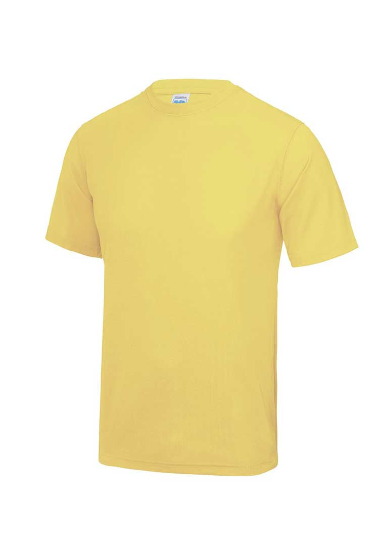 Men's Cool Tee (Red, Orange, Yellow) JC001 sherbet lemon