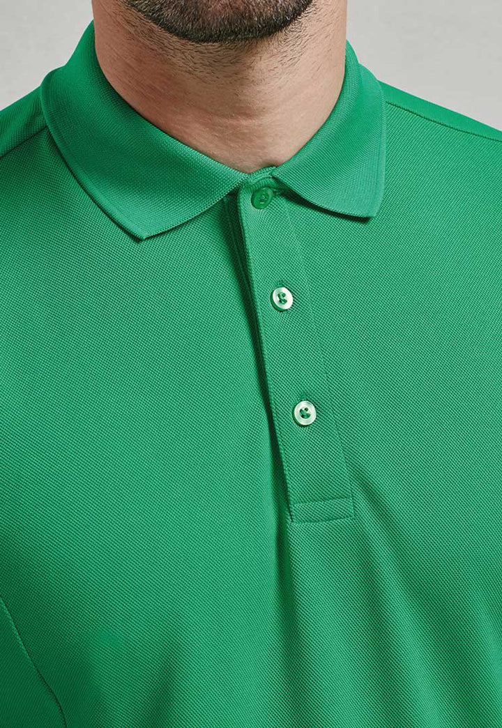 Coolchecker® Plus Piqué Polo PR630 placket detail