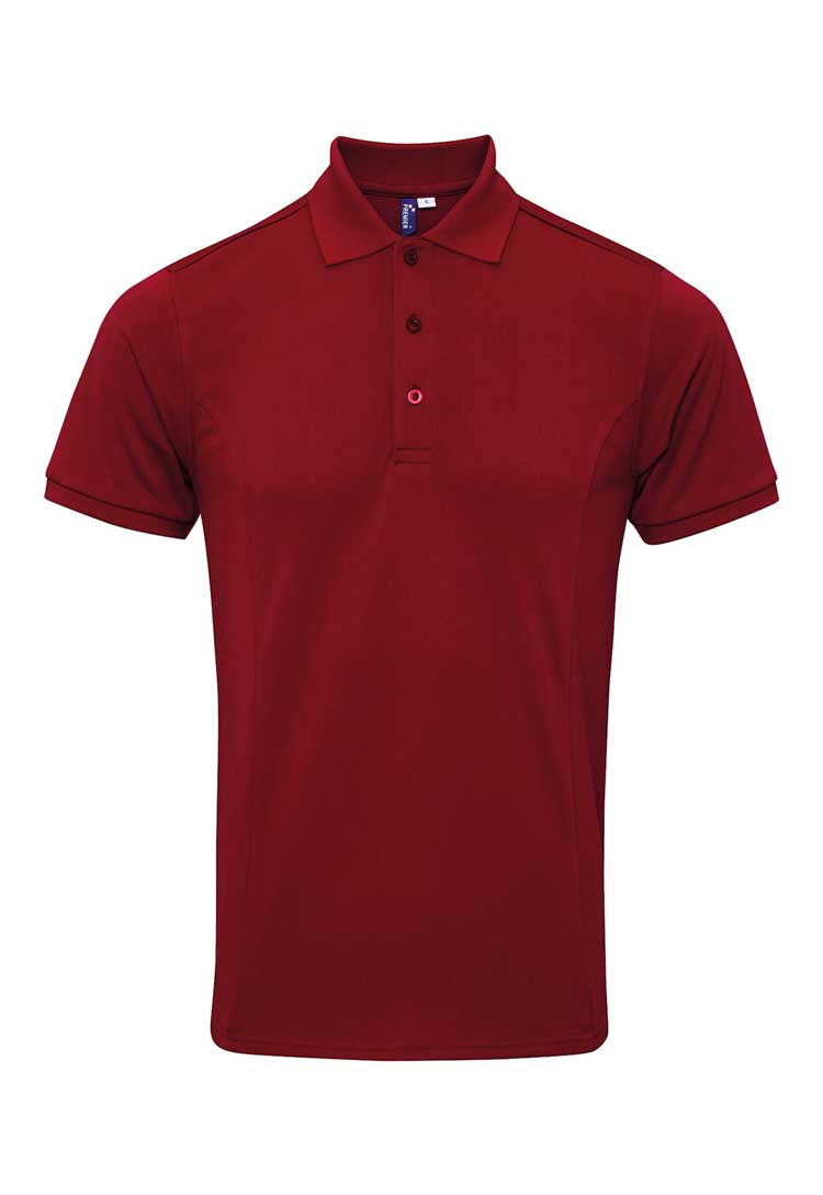 Coolchecker® Plus Piqué Polo PR630 burgundy