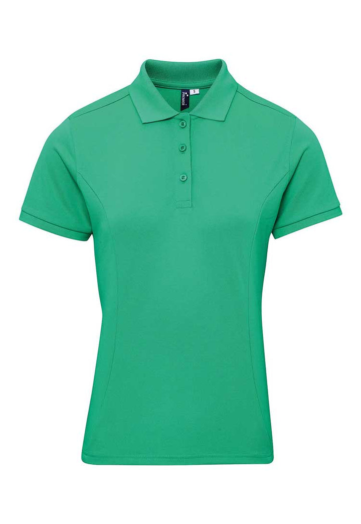 Women's Coolchecker® Plus Piqué Polo PR632 kelly