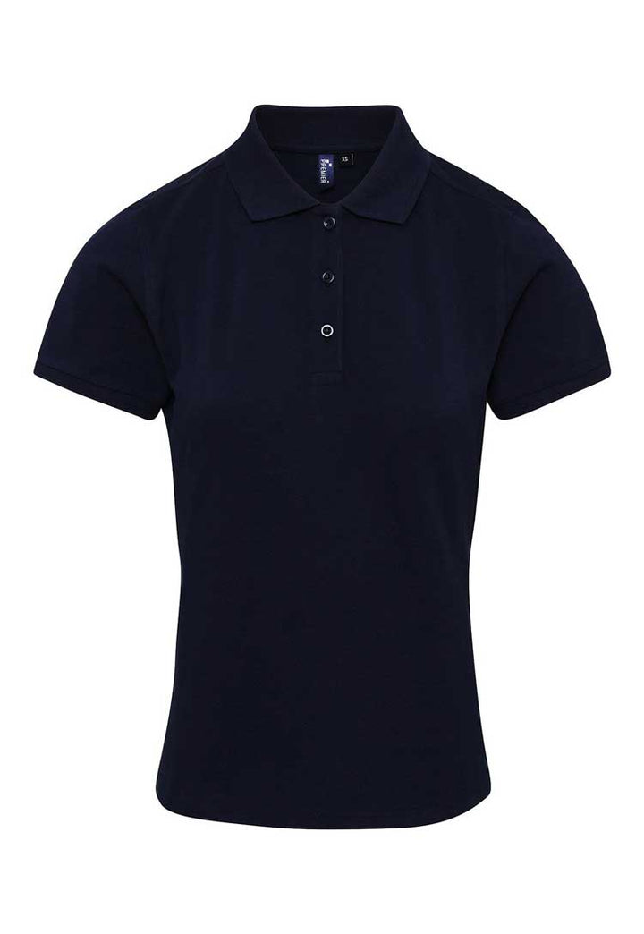 Women's Coolchecker® Plus Piqué Polo PR632 navy