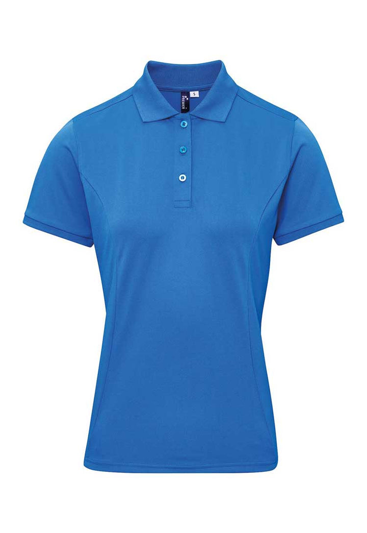 Women's Coolchecker® Plus Piqué Polo PR632 sapphire