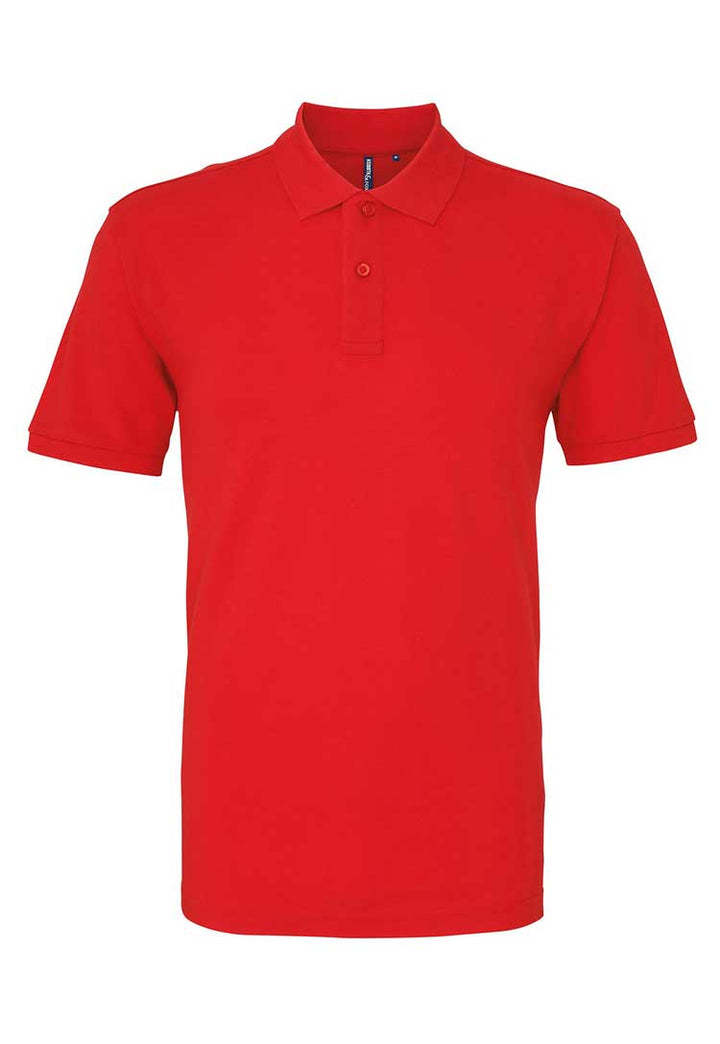 Men's Classic Fit Polo AQ010 in red 