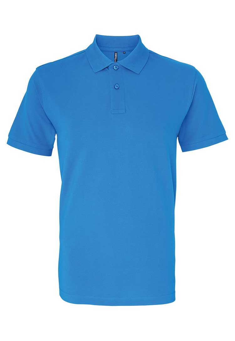 Men's Classic Fit Polo AQ010 in sapphire