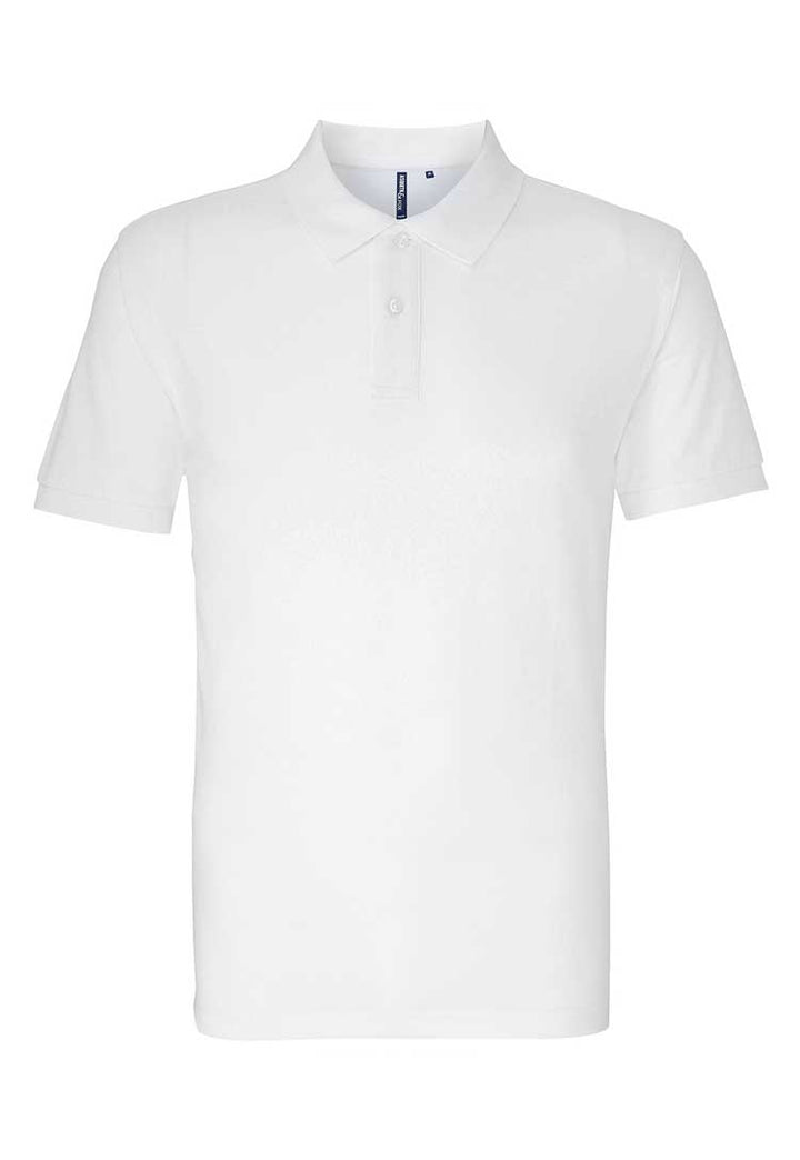 Men's Classic Fit Polo AQ010 in white