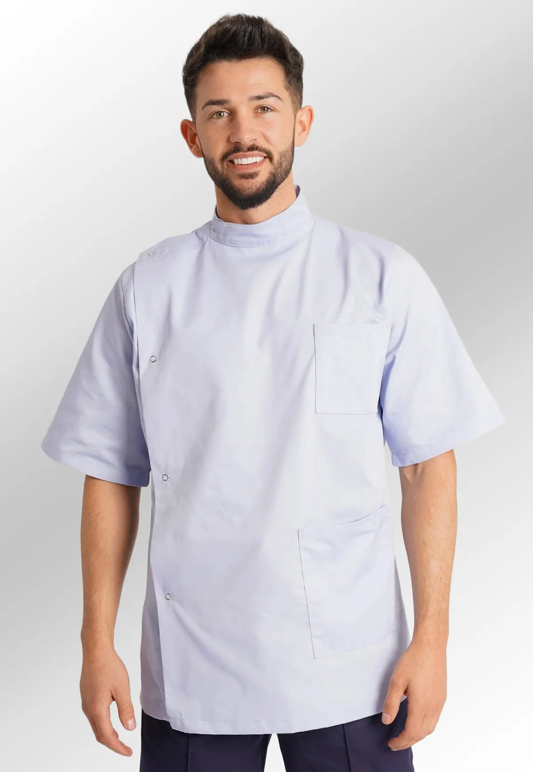 Men's Dental Tunic NDMTE in light blue