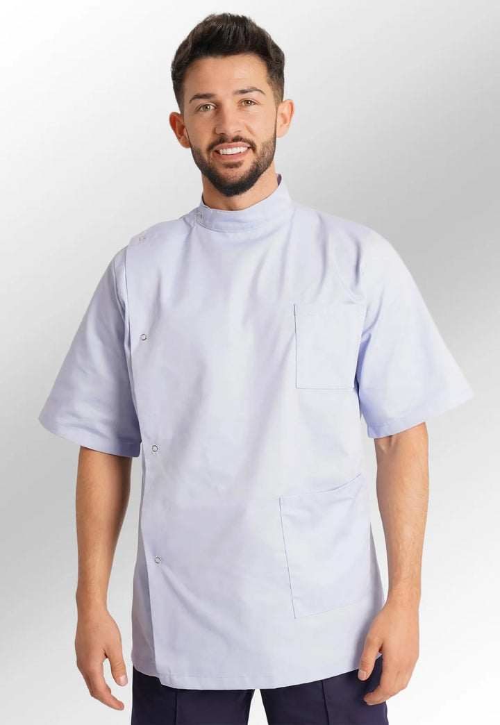Men's Dental Tunic NDMTE in light blue