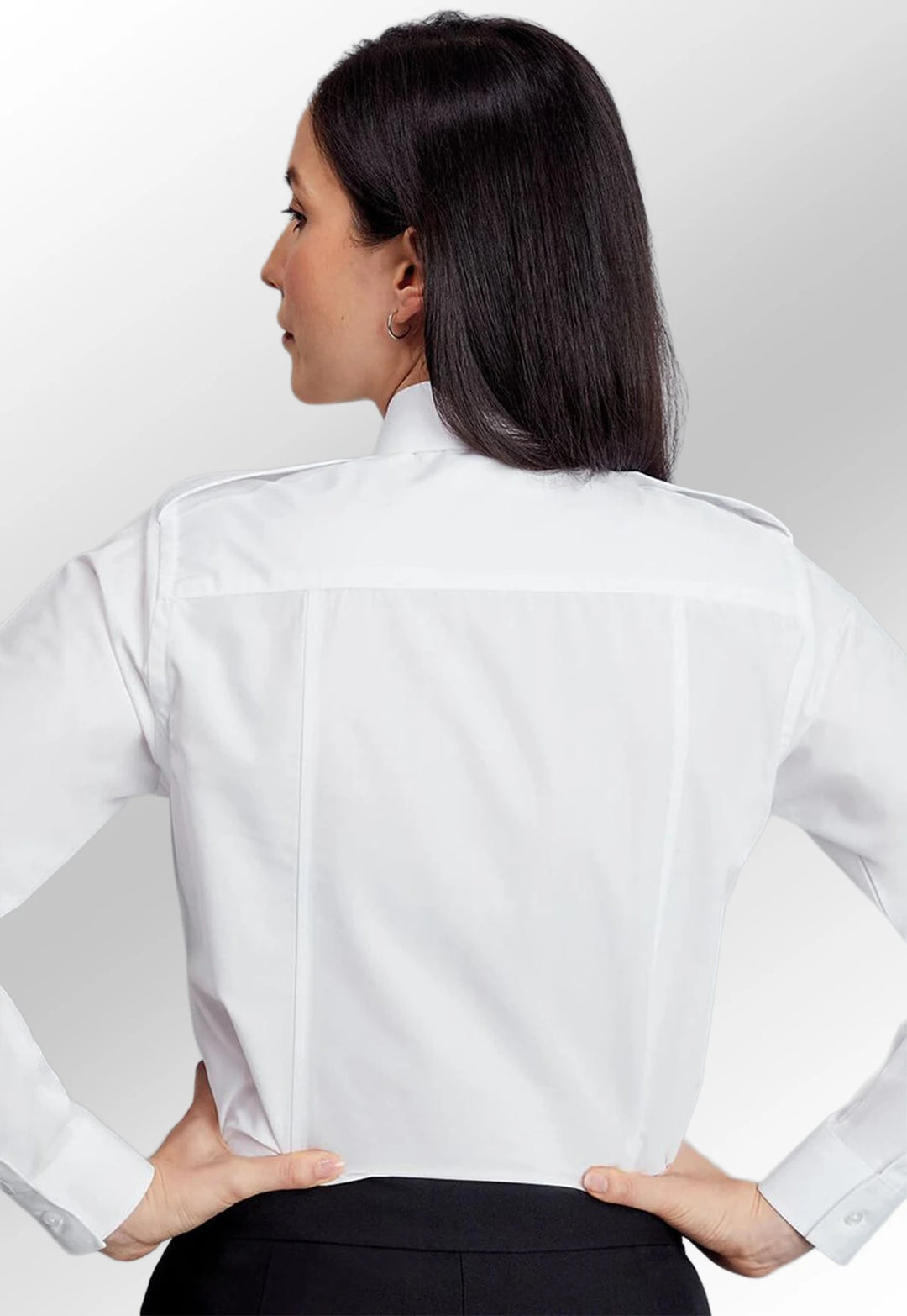 Ladies Pilot Blouse - The Work Uniform Company