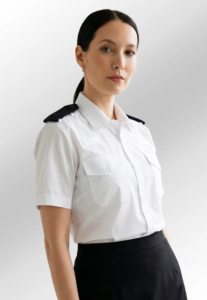Women's Short Sleeve Security Shirt - The Work Uniform Company