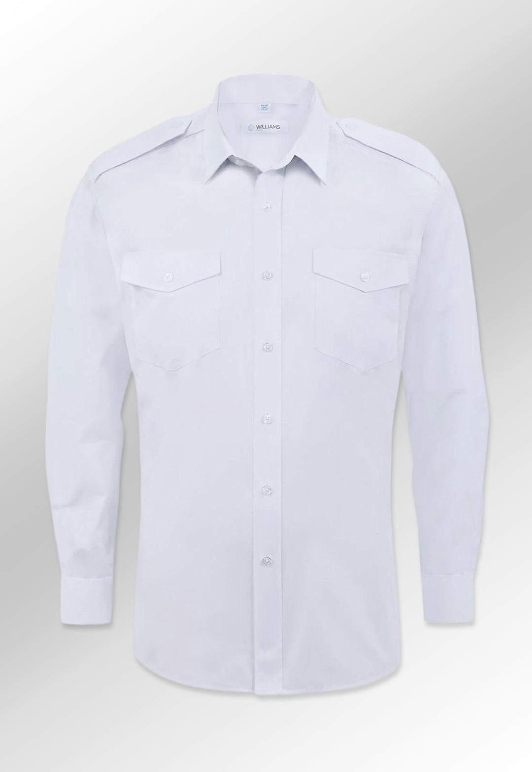 Men's Classic Long Sleeve Pilot Shirt - The Work Uniform Company