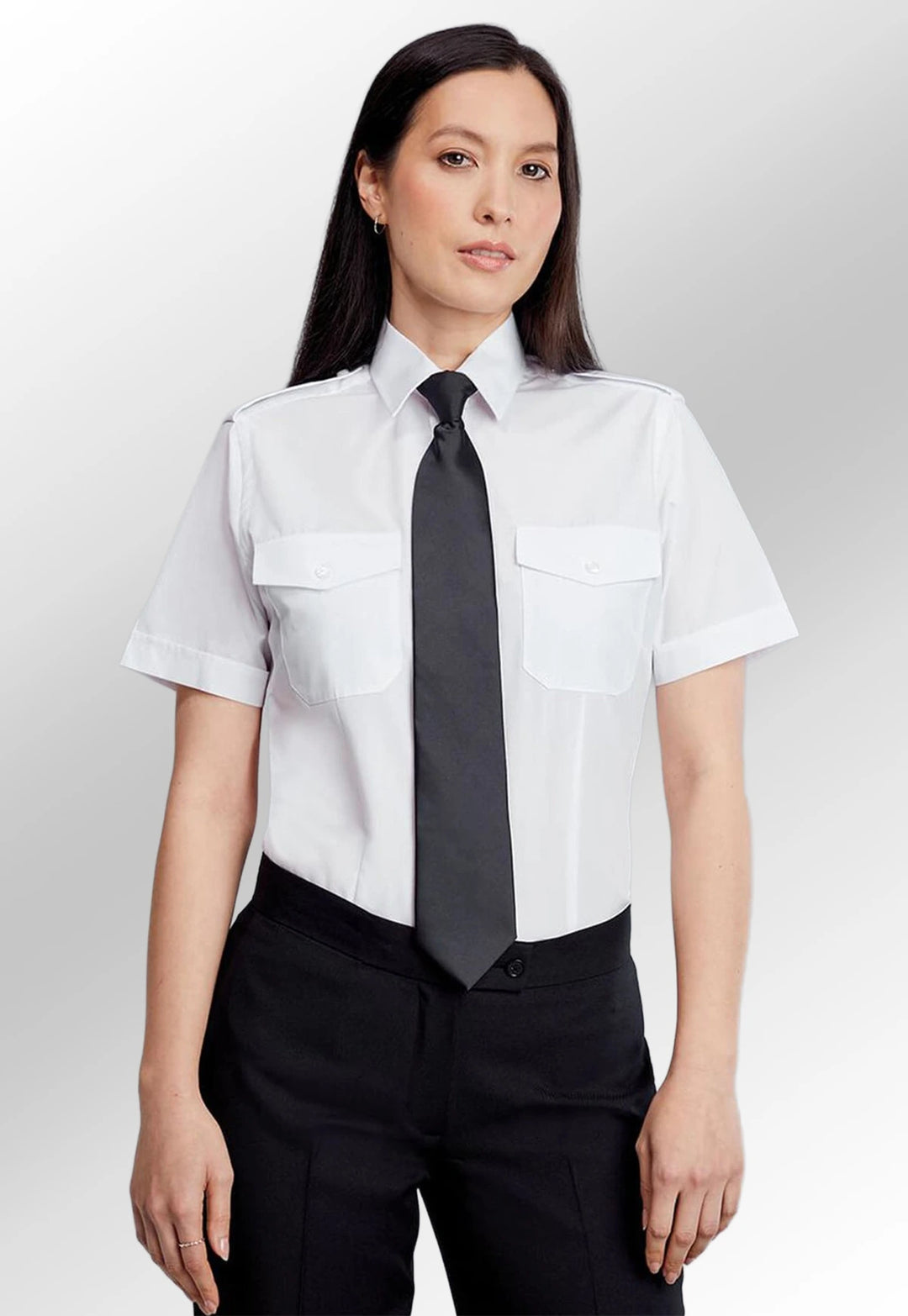 Ladies Pilot Blouse - The Work Uniform Company