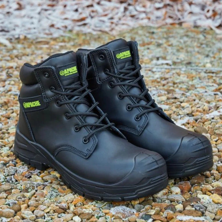 Edmonton Recycled Leather Safety Boot - The Work Uniform Company