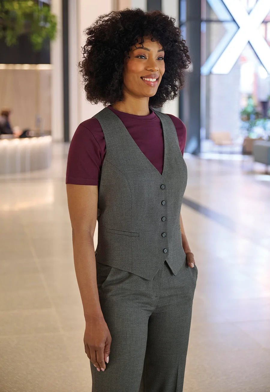 Eleanor Slim Leg Trouser - The Work Uniform Company