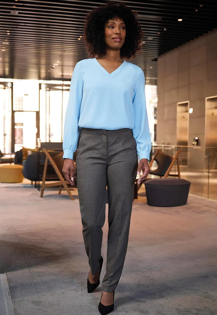 Eleanor Slim Leg Trouser - The Work Uniform Company
