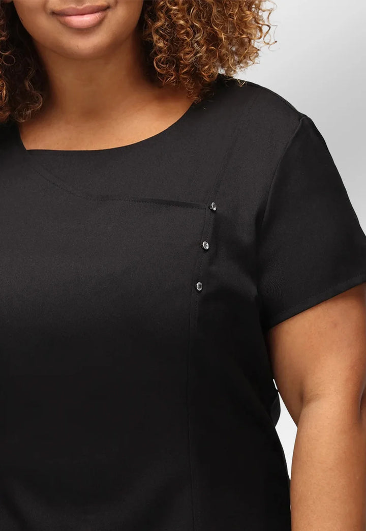 Eliza Longer Length Tunic - The Work Uniform Company