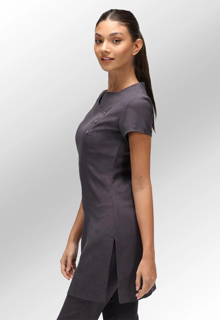 Eliza Longer Length Tunic - The Work Uniform Company