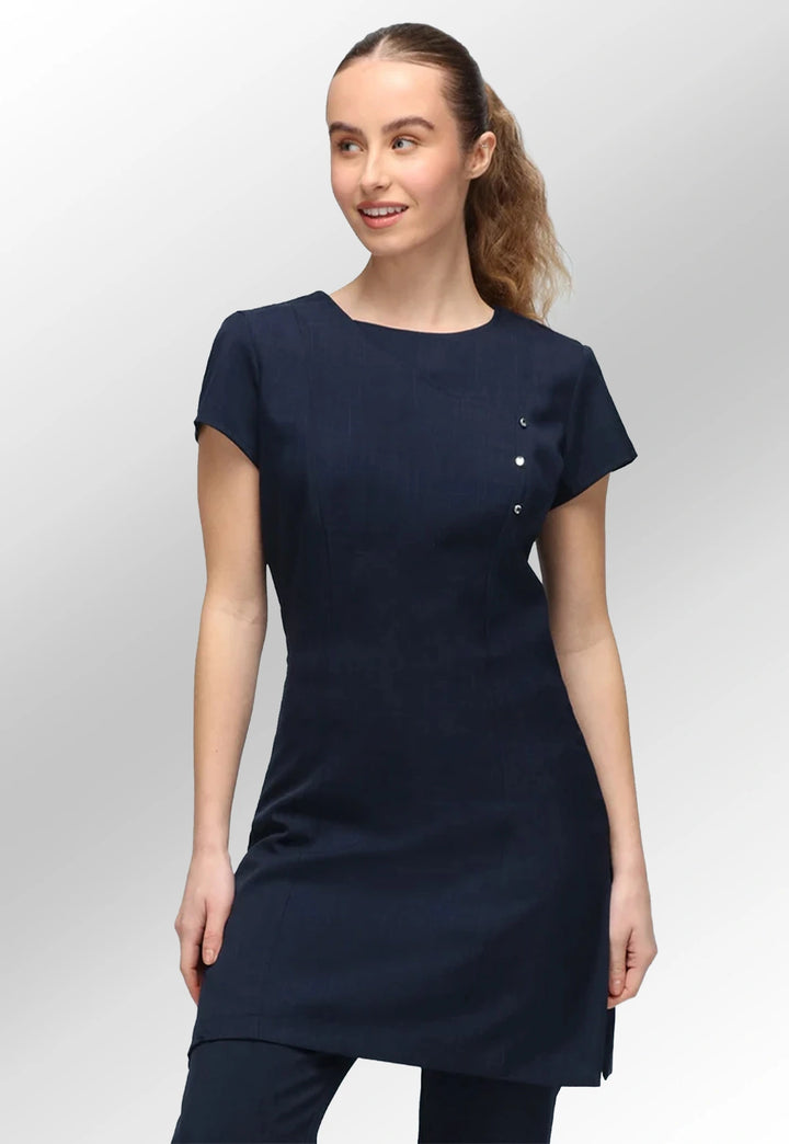 Eliza Longer Length Tunic - The Work Uniform Company