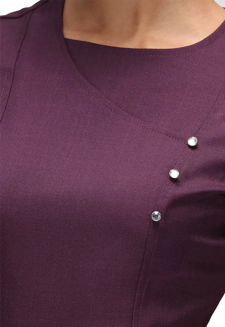 Eliza Longer Length Tunic - The Work Uniform Company