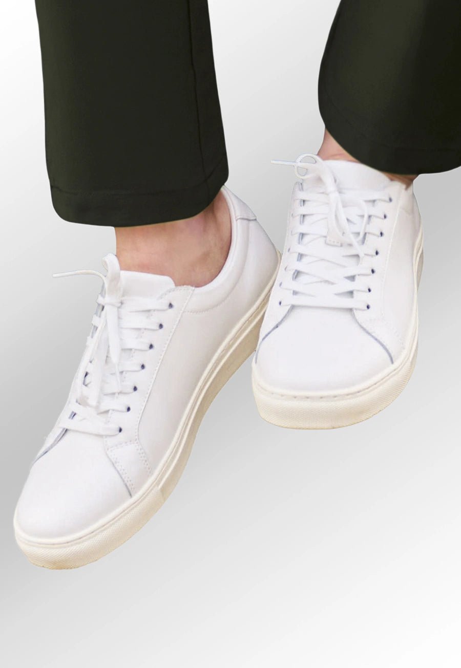 Elsa Women's Trainers (White) - The Work Uniform Company