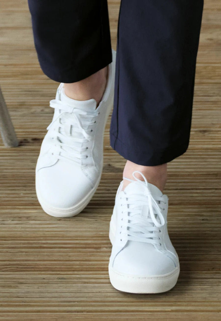 Elsa Women's Trainers (White) - The Work Uniform Company