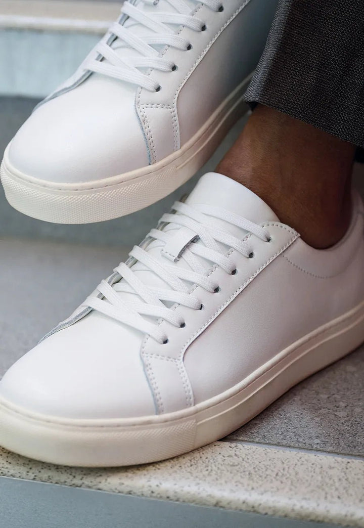Elsa Women's Trainers (White) - The Work Uniform Company