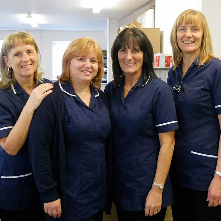 The Work Uniform Company in-house embroidery team