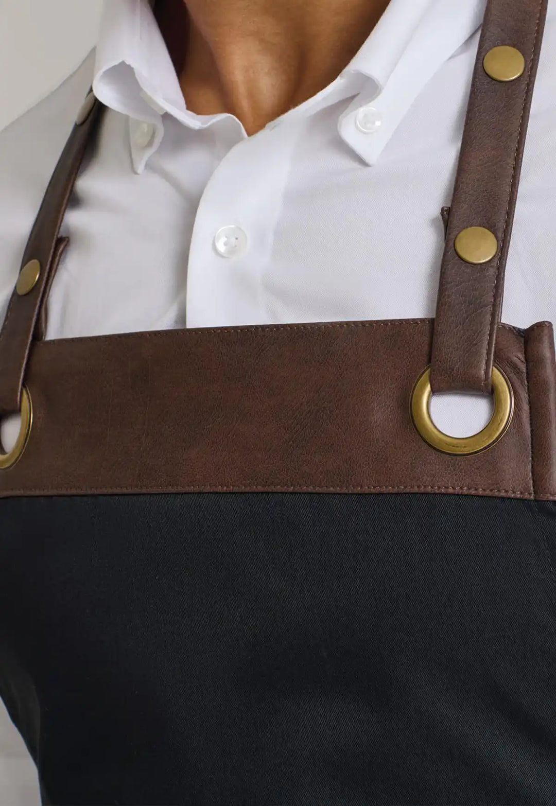 Espresso Bib Apron - The Work Uniform Company