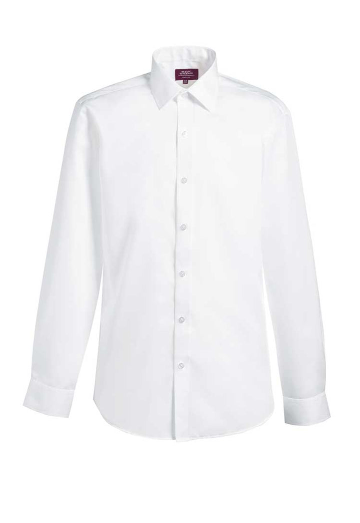 Este Slim Fit Non-Iron Shirt 7978 in White