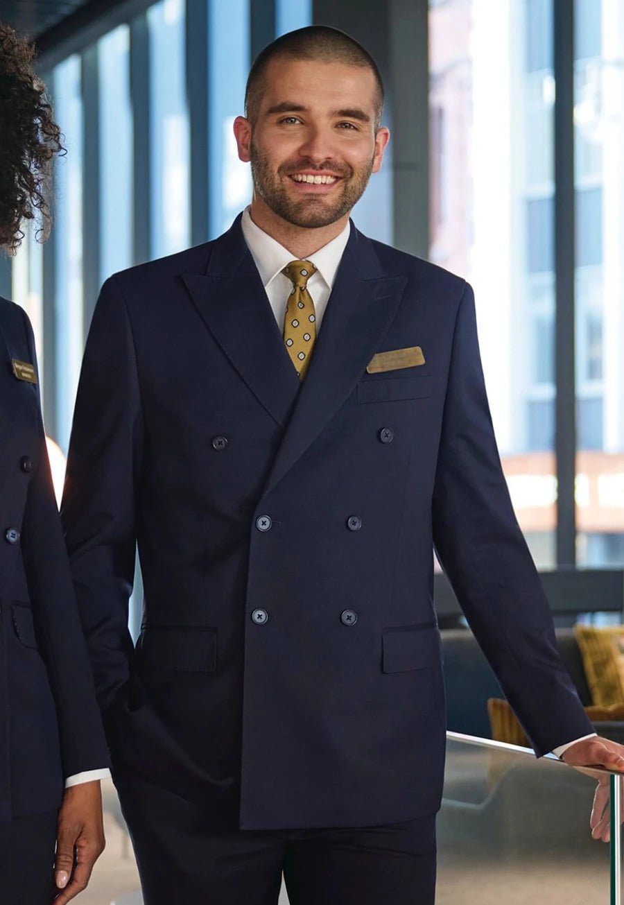 Ferdinand Double Breasted Jacket - The Work Uniform Company