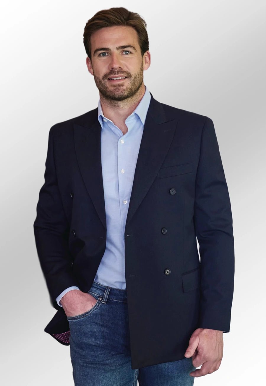 Ferdinand Double Breasted Jacket - The Work Uniform Company