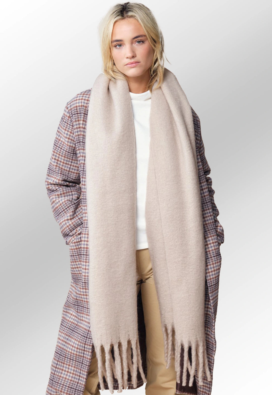 Fluffy Scarf - The Work Uniform Company