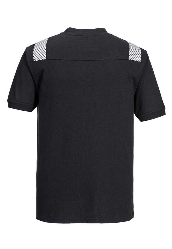 Back View of WX3 Flame Resistant T-Shirt FR712 in Black