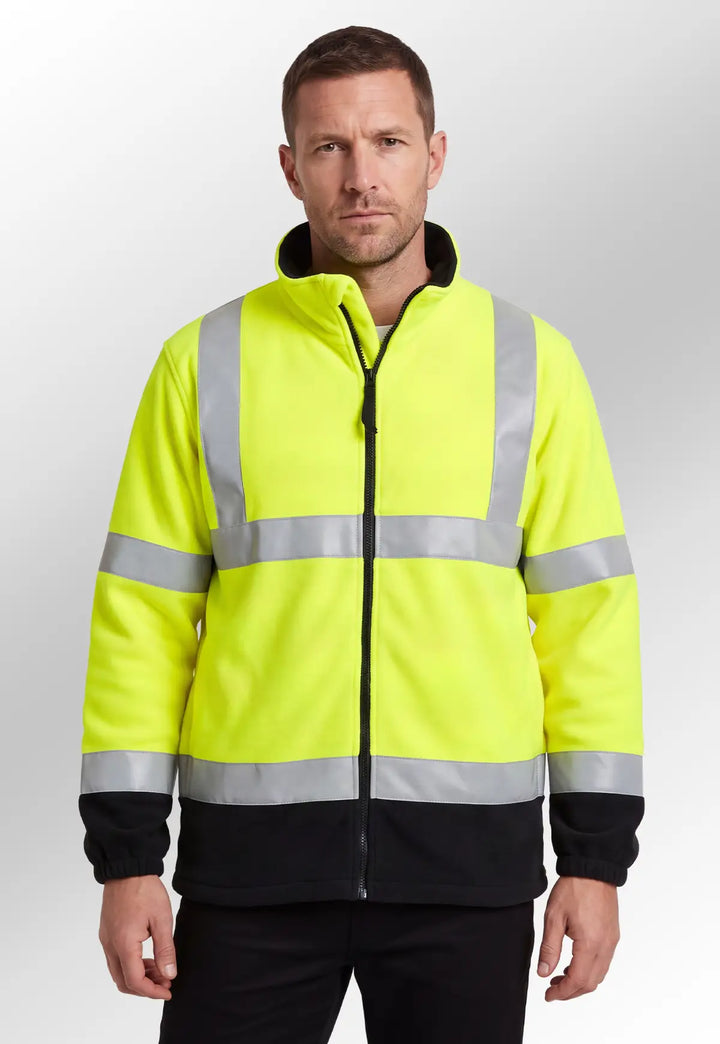 Flame Resistant Anti - Static Hi Vis Fleece FR31 - The Work Uniform Company