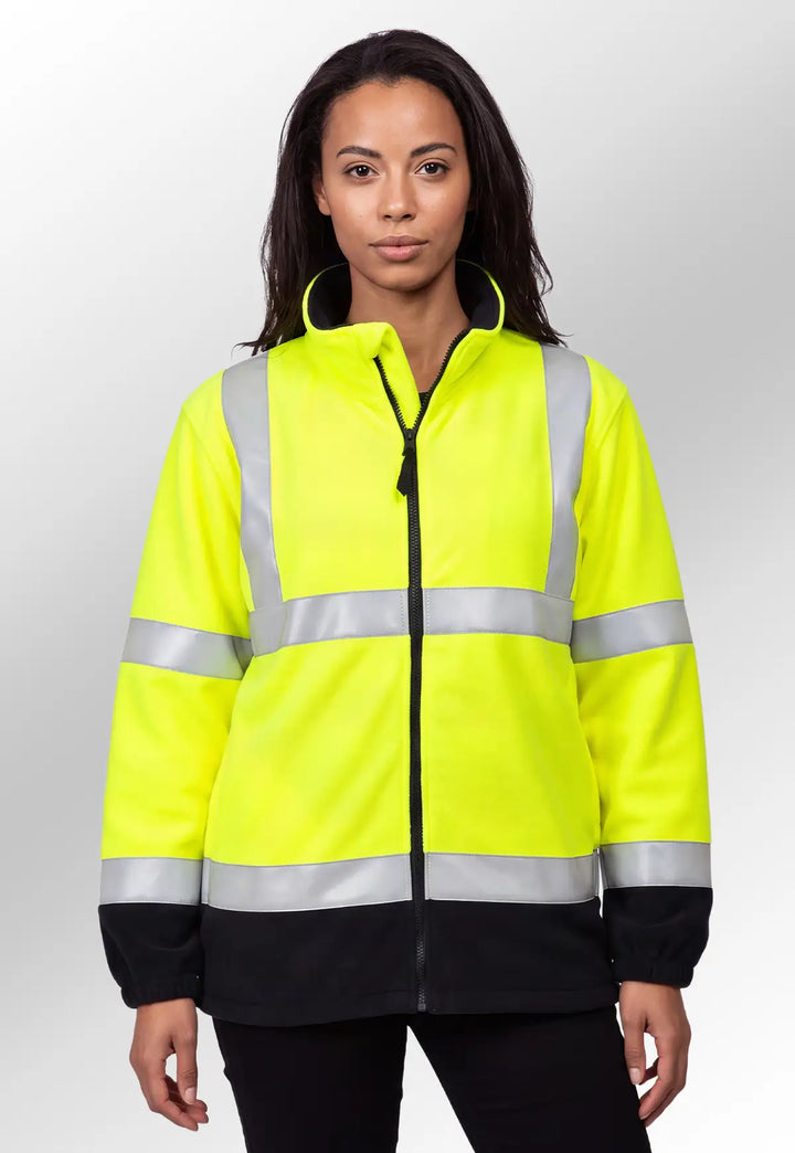 Flame Resistant Anti - Static Hi Vis Fleece FR31 - The Work Uniform Company
