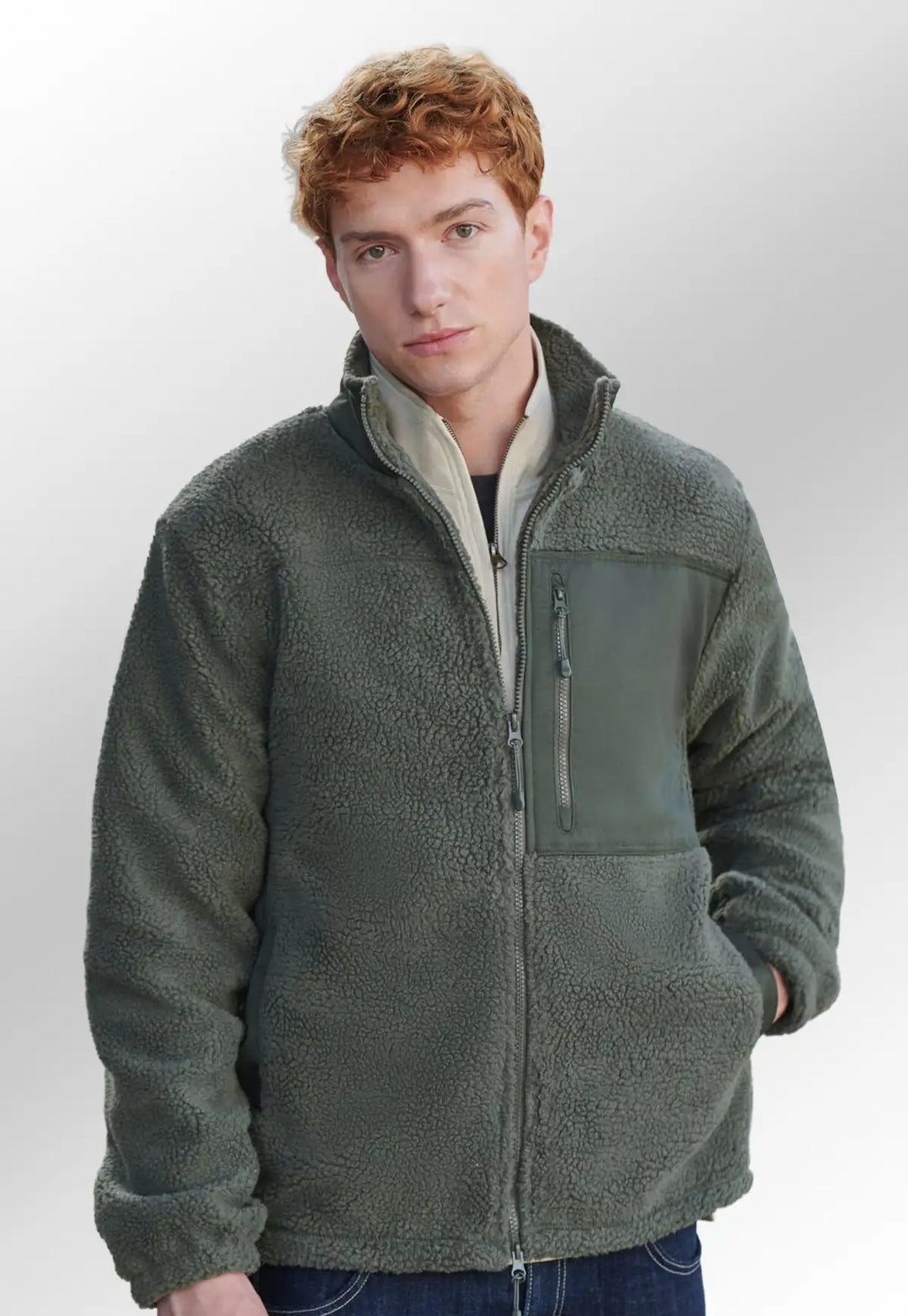 Unisex Recycled Sherpa Fleece - The Work Uniform Company